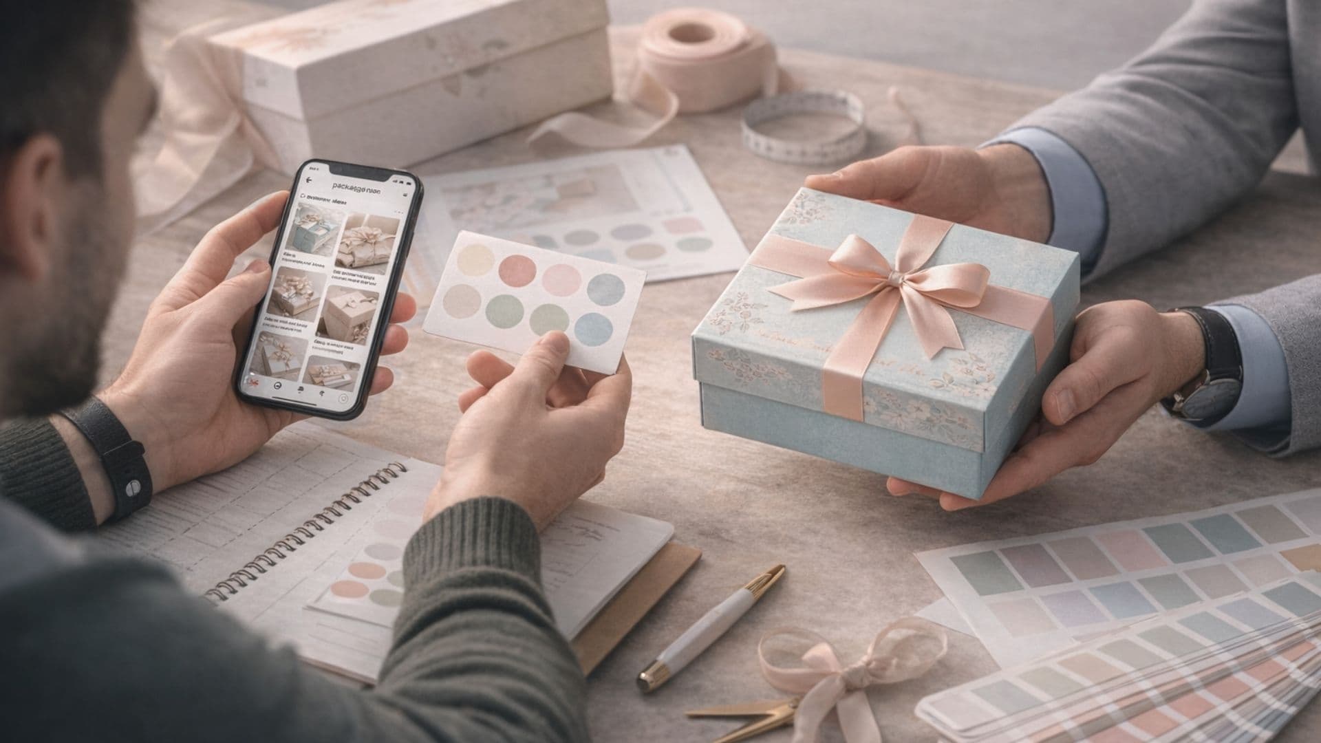 Packaging production